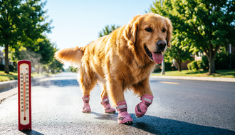 Vollständiger Hitze-Sicherheitsleitfaden für Hunde: Temperatur-Grenzwerte, Pfotenschutz und Erste Hilfe im Notfall